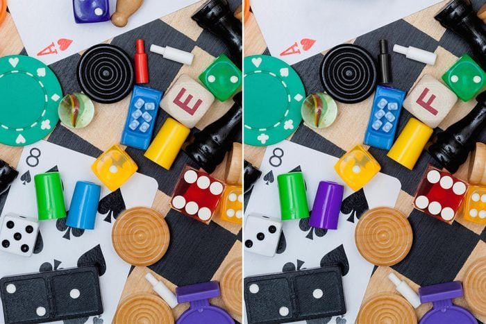 Illustration showing common types of differences used in spot-the-difference challenges