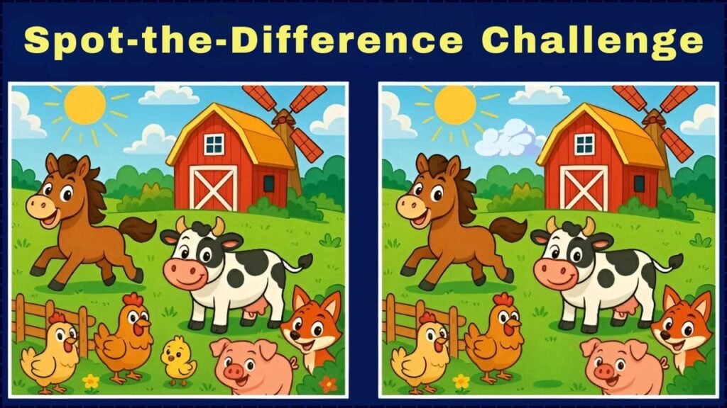 Spot-the-Difference Challenge
